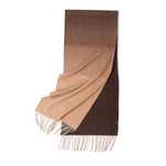 Peach Ombre Cashmere Womens Scarf | Hypoallergenic - Allergy Friendly - Naturally Free