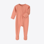 Peach Sunset Organic Cotton Baby Romper | Hypoallergenic - Allergy Friendly - Naturally Free