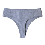 Peachy Tango 2Pcs Thongs Cotton Womens Underwear | Hypoallergenic - Allergy Friendly - Naturally Free