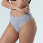 Peachy Tango 2Pcs Thongs Cotton Womens Underwear | Hypoallergenic - Allergy Friendly - Naturally Free