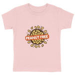 Peanut Free Organic Cotton Graphic Kid's Shirt | Hypoallergenic - Allergy Friendly - Naturally Free