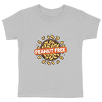 Peanut Free Organic Cotton Graphic Kid's Shirt | Hypoallergenic - Allergy Friendly - Naturally Free