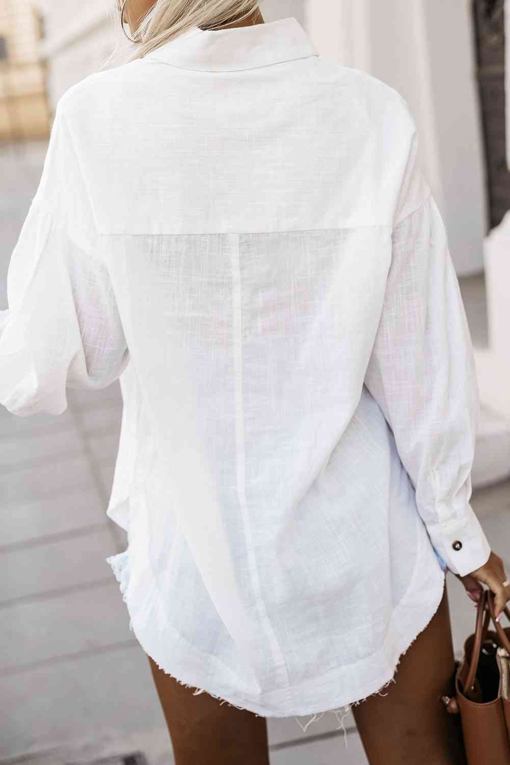 Pearl Mist Button Down 100% Cotton Shirt | Hypoallergenic - Allergy Friendly - Naturally Free