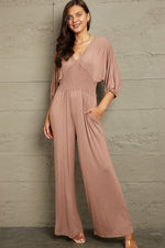 Pink Sands Flowy Jumpsuit | Hypoallergenic - Allergy Friendly - Naturally Free