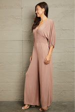 Pink Sands Flowy Jumpsuit | Hypoallergenic - Allergy Friendly - Naturally Free