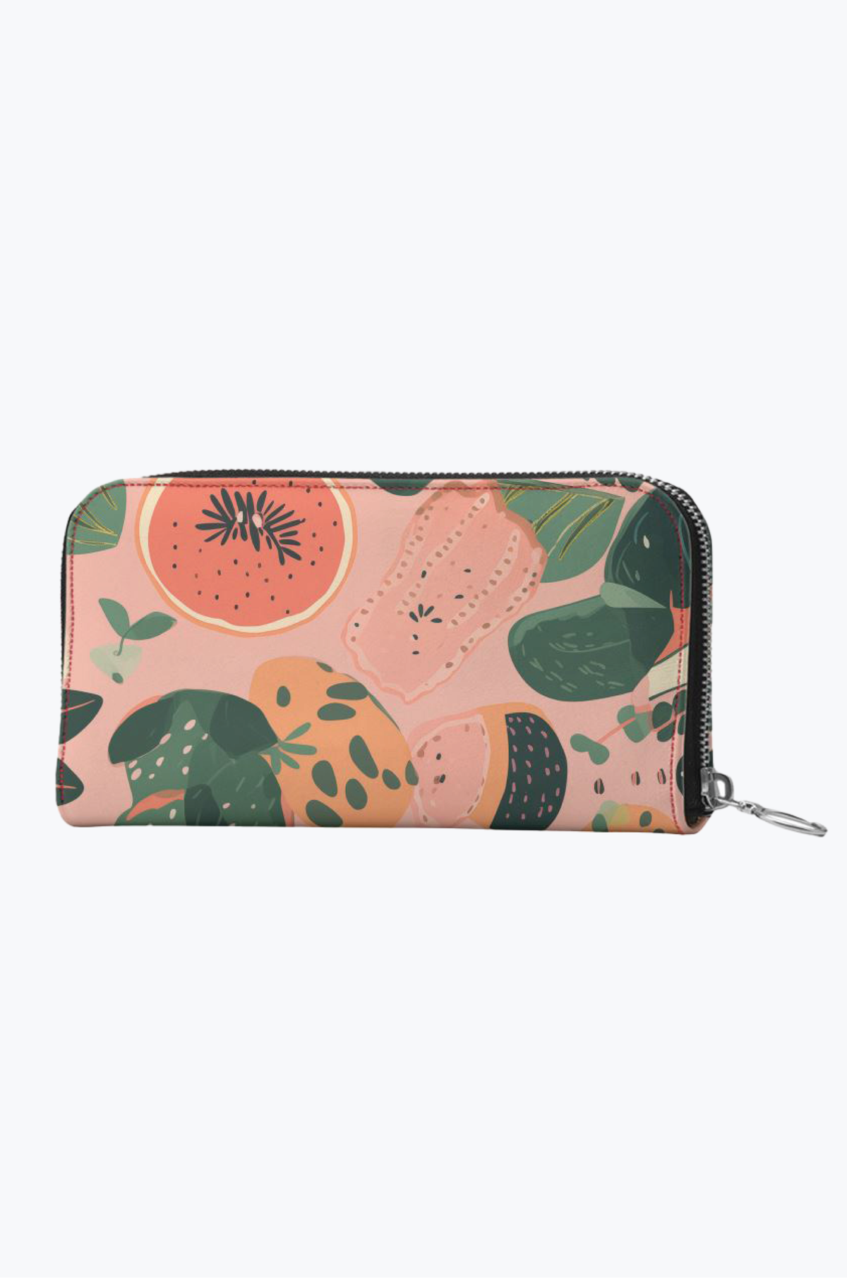 Pinkberry Melon 100% Leather Wristlet | Hypoallergenic - Allergy Friendly - Naturally Free
