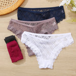 Pomegranate Elegance Cotton Lace Underwear | Hypoallergenic - Allergy Friendly - Naturally Free