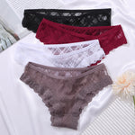 Pomegranate Elegance Cotton Lace Underwear | Hypoallergenic - Allergy Friendly - Naturally Free