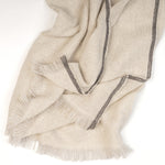 MENIQUE Cashmere & Merino Wool Blanket Porto