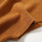 Pumpkin Spice Mulberry Silk Cashmere Sweater Vest | Hypoallergenic - Allergy Friendly - Naturally Free