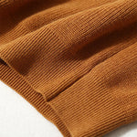 Pumpkin Spice Mulberry Silk Cashmere Sweater Vest | Hypoallergenic - Allergy Friendly - Naturally Free