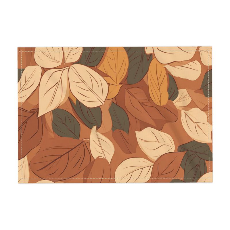 Rustling Leaf Foilage Placemat | Hypoallergenic - Allergy Friendly - Naturally Free