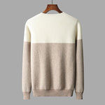 Artic Sands 100% Merino Wool Cashmere Mens Sweater