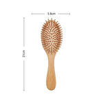 Natural Strands 100% Bamboo Hair Brush Prevents Hair Loss