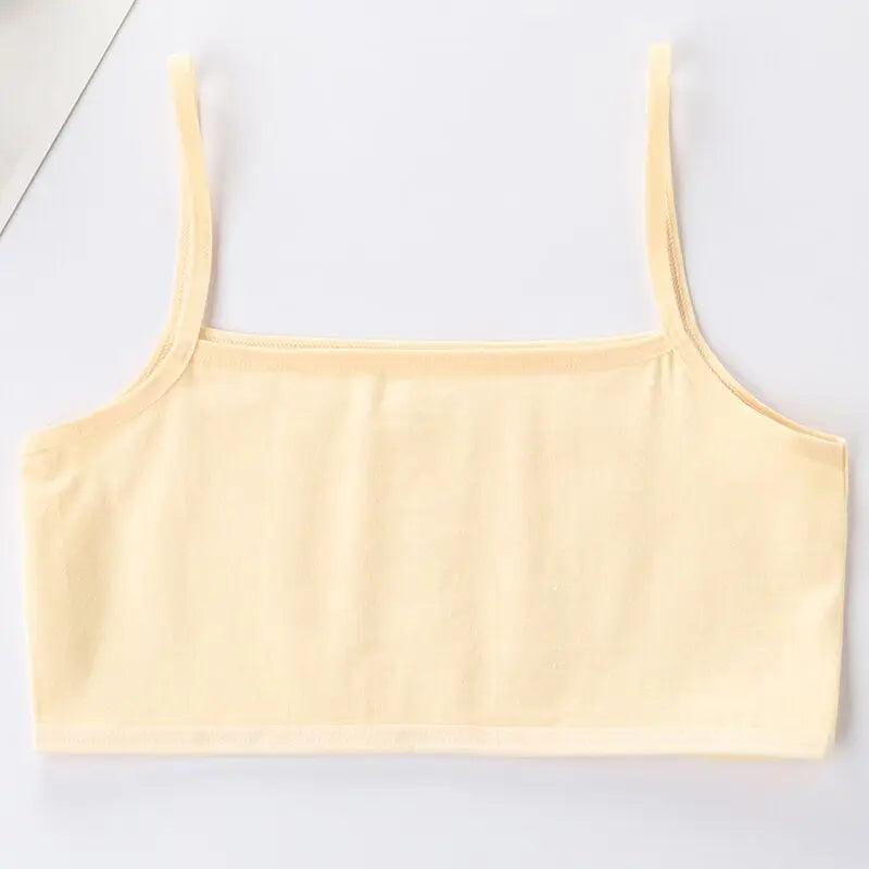 Spring Bloom 4Pcs Cotton Girls Training Bra