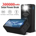 Energy Savers Outdoor Wireless USB Solar Power Bank for Camping Mountaineering Cycling