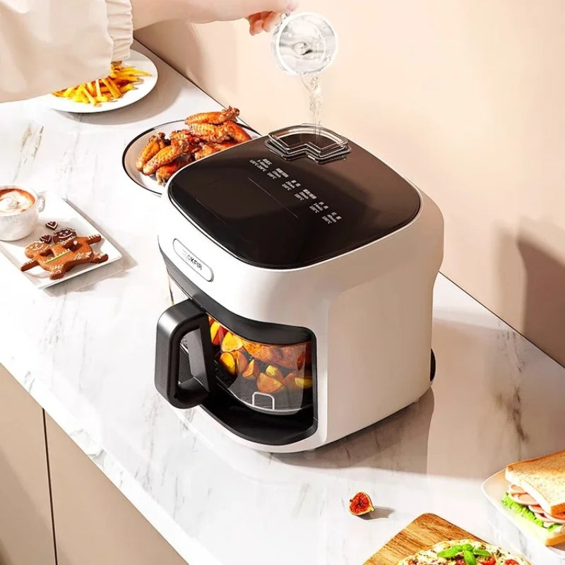 Healthy Eats Mokfir Teflon-Free 7L Glass Air Fryer