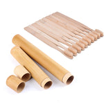 Natural Smiles Eco Friendly 100% Bamboo Toothbrush Holders