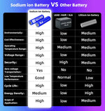 Renewable Power 46145 3V Sodium Ion Batteries Grade A