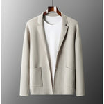 Sand Storms Knit 100% Merino Wool Mens Blazer