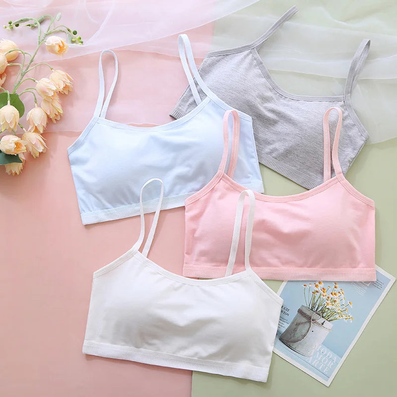 Spring Harvest Padded Cotton Girls Bra