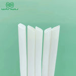 Eco-Friendly Biodegradable and Compostable ，Convenient Bamboo Fiber Straws for Drinks, Perfect for Parties ，210mm，50pack