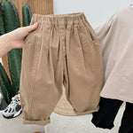 Cocoa Nibs Khaki Baby Pants