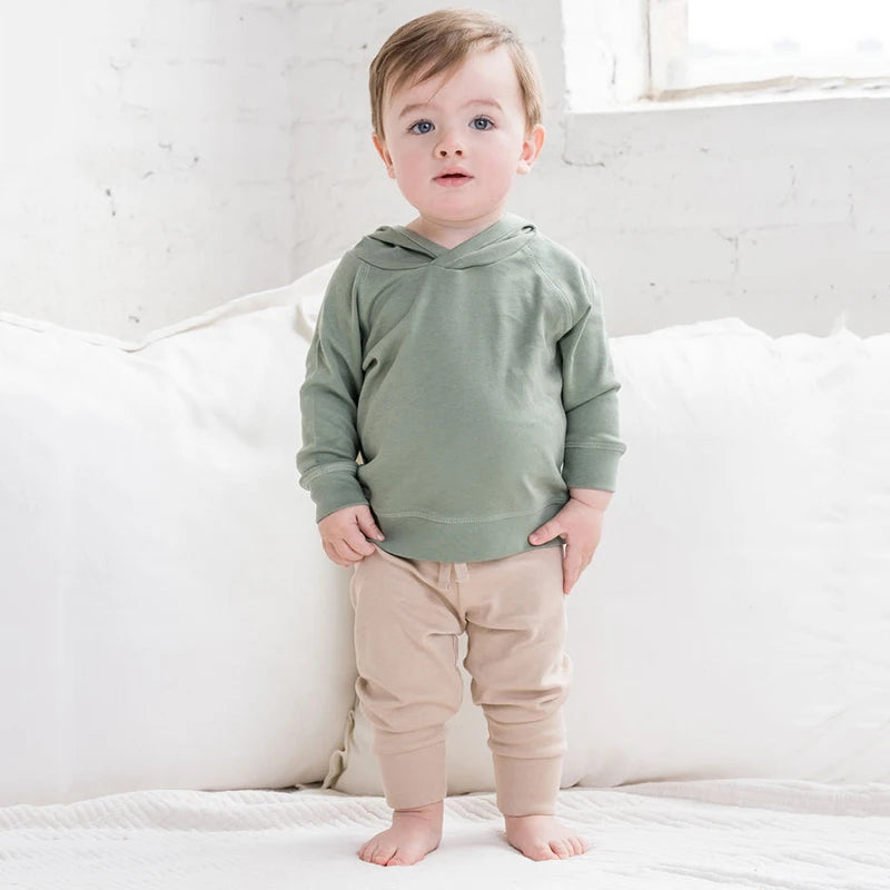Agave Leaf Bamboo Baby Kids Sweatshirt & Pants Set
