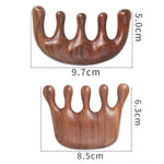 Natural Strands Wood Anti-static Sandalwood Hair Comb