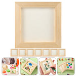 Wood Clay Photo Frames