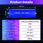 Renewable Power 46145 3V Sodium Ion Batteries Grade A