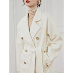 Snow Breeze Wool Cashmere Womens Coat