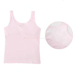 Girls Underwear Kids Cotton Tops 2024 Children's Sleeveless Solid Color Camisoles Breathable Undershirts Teenagers Tank Top