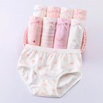 Spring Garden 4Pcs Cotton Girls Panties