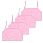 Spring Bloom 4Pcs Cotton Girls Training Bra