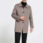 1Pc Double-Sided100% Wool Mens Coat