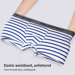 Jolly Hues Stripes Cotton Mens Boxer Briefs