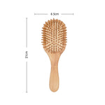 Natural Strands 100% Bamboo Hair Brush Prevents Hair Loss