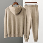 Desert Voyager 100% Cashmere Mens Hoodie & Pant Set