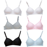 Dusky Skies Strapless Cotton Girls Training Bra