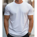 Morning Cloud Basics 100% Cotton Mens Tee