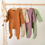 Long Sleeve Cotton Baby Jumpsuit