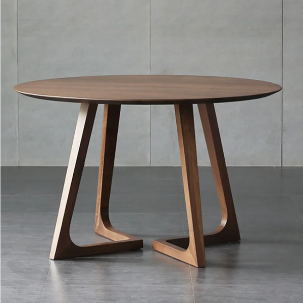 Nordic Round Wood Dining Table
