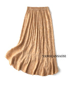 Gold Springs Silk Womens Skirt