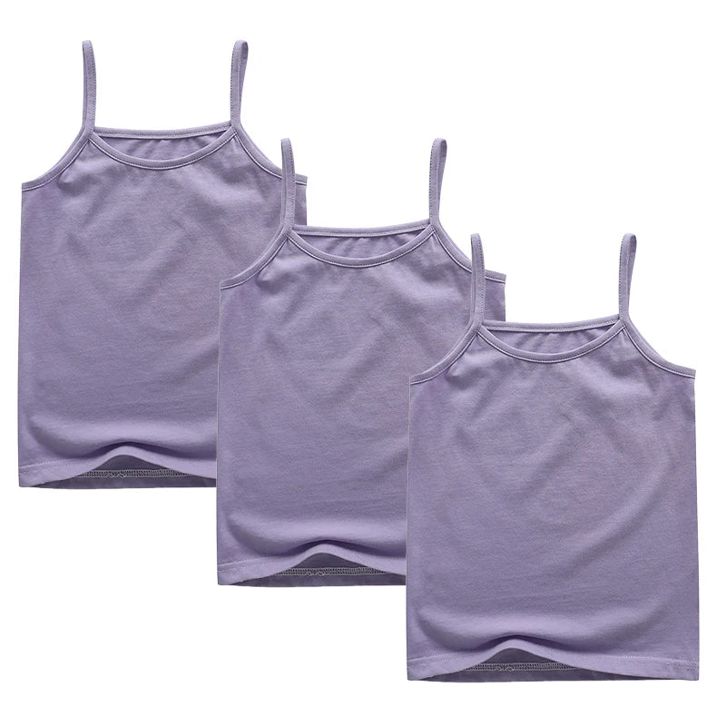 Spring Hues 3pcs Basics Girls Tank Top