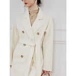 Snow Breeze Wool Cashmere Womens Coat