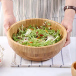 Healthy Eats Bamboo Salad Bowl