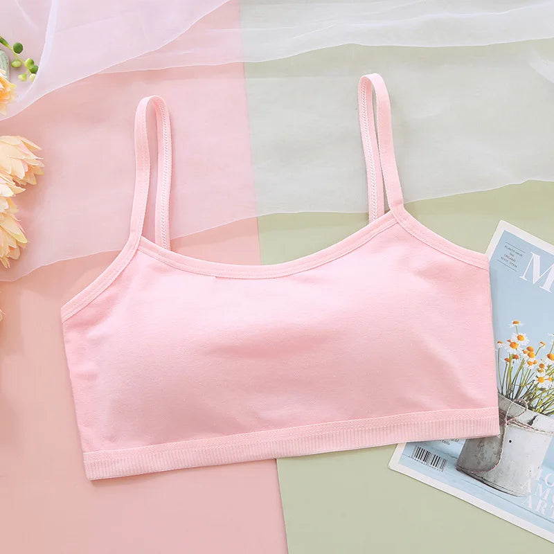 Spring Harvest Padded Cotton Girls Bra