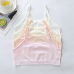 Bellflower Bloom Lace Top 4Pcs Cotton Girls Training Bra