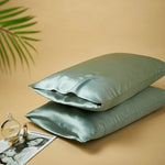 Earth Lux 2Pcs 100% Mulberry Silk Pillowcases